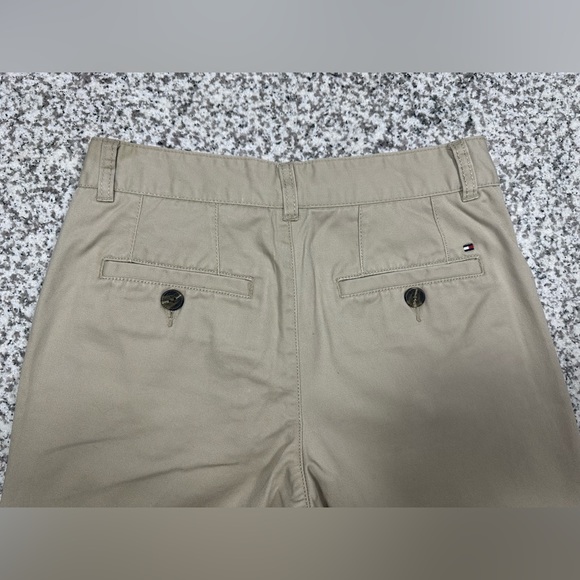 Tommy Hilfiger Boys Pants Size 16 Regular Khaki Tan Flat Front - Picture 5 of 8